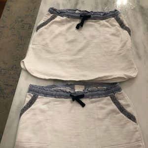 2 crewcuts cotton skirts